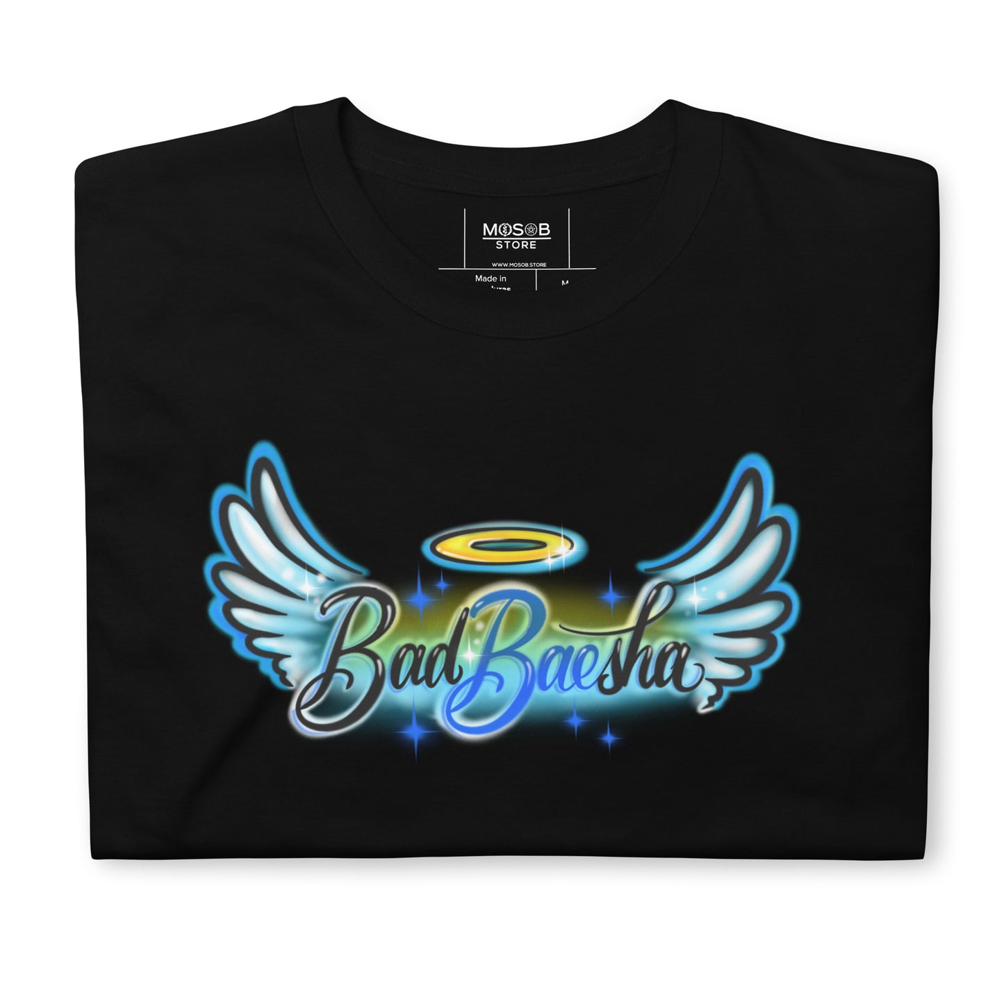 BadBeasha Black blue T-Shirt