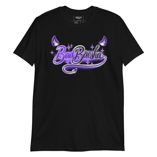 BadBaesha Black purple T-shirt